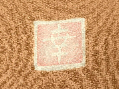 平和屋着物●ファッションデザイナー 花井幸子　訪問着　絞り　雪輪梅笹文　金彩　正絹　逸品　CABA9794gh
