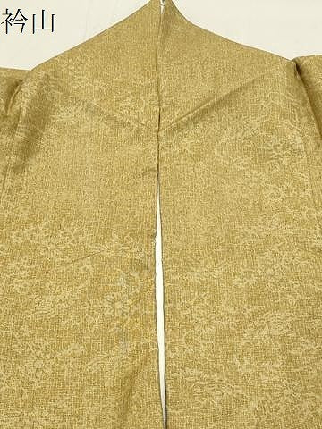 平和屋着物●上質な紬　鳳凰花唐草文　正絹　逸品　CABA9795gh
