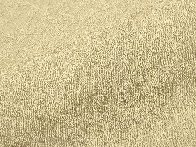 平和屋着物●上質な色無地 舞葉地紋 南天染 木蘭色 正絹 逸品 CABA9799gh