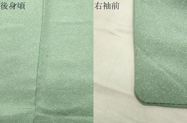 平和屋着物●訪問着　刺繍　色紙重ね鳳凰花文　暈し染め　金銀彩　正絹　逸品　CABA9809gh