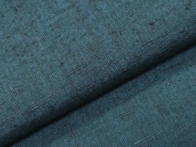 平和屋着物●男性 紬 アンサンブル 霞文 褐返色 正絹 逸品 未使用 CABA9841gh