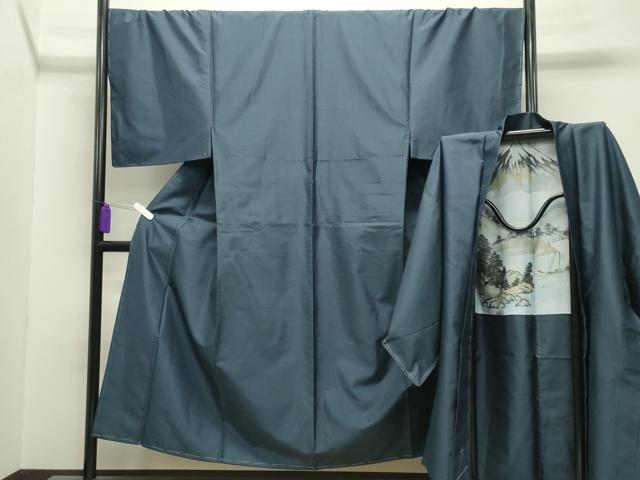 平和屋着物●男性　本場大島紬　アンサンブル　80亀甲　総詰め　正絹　逸品　未使用　CABA9844gh 平和屋着物○男性 本場大島紬 アンサンブル 80亀甲 総詰め 正絹 逸品