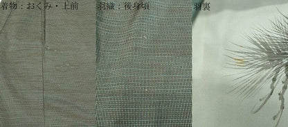 平和屋着物●男性 本場大島紬 アンサンブル 亀甲柄 正絹 逸品 CABA9846gh