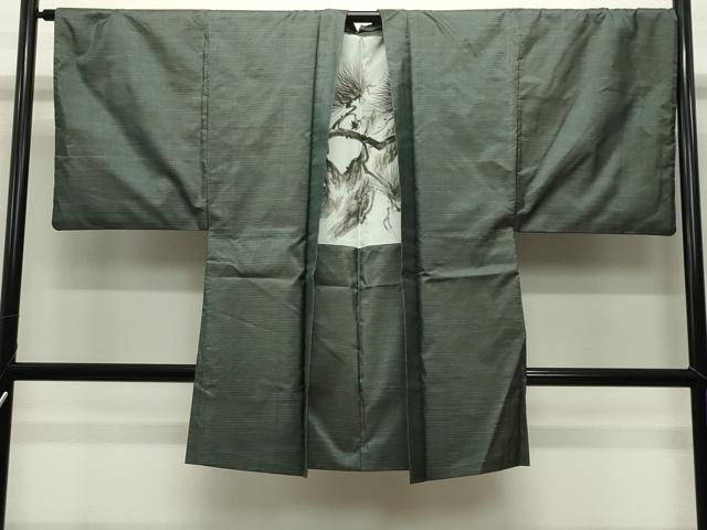 平和屋着物●男性 本場大島紬 アンサンブル 亀甲柄 正絹 逸品 CABA9846gh