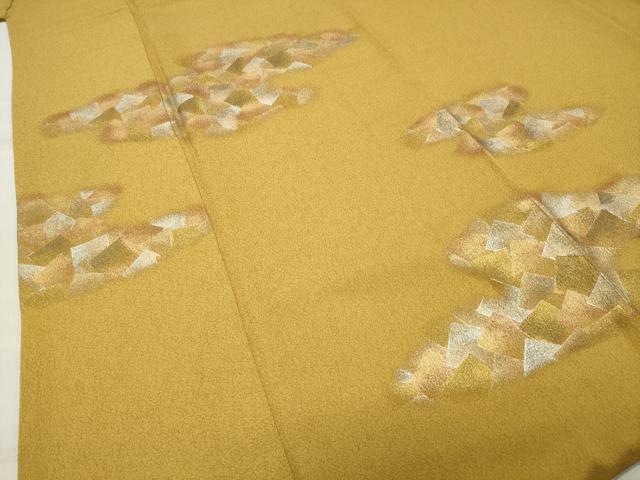 平和屋着物○螺鈿工芸作家 佐野正喜 色留訪問着 雲重ね吉祥