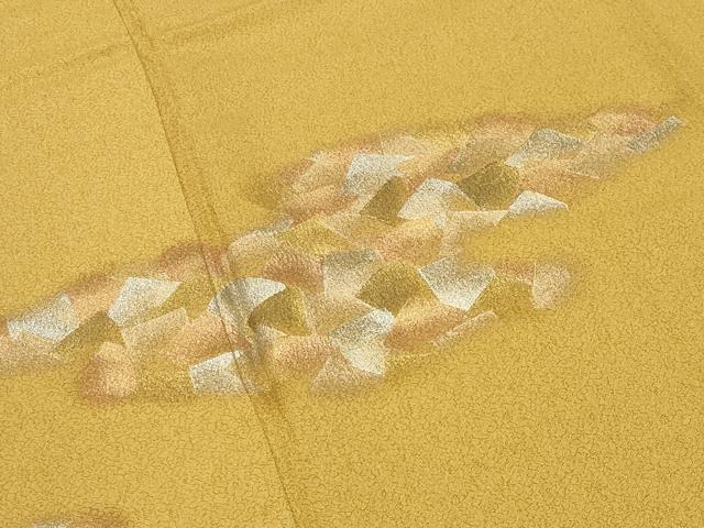 平和屋着物○螺鈿工芸作家 佐野正喜 色留訪問着 雲重ね吉祥