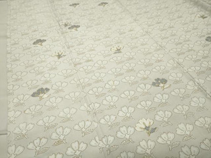 平和屋着物●訪問着　駒刺繍　舞花文　金彩　正絹　逸品　CABA9858gh