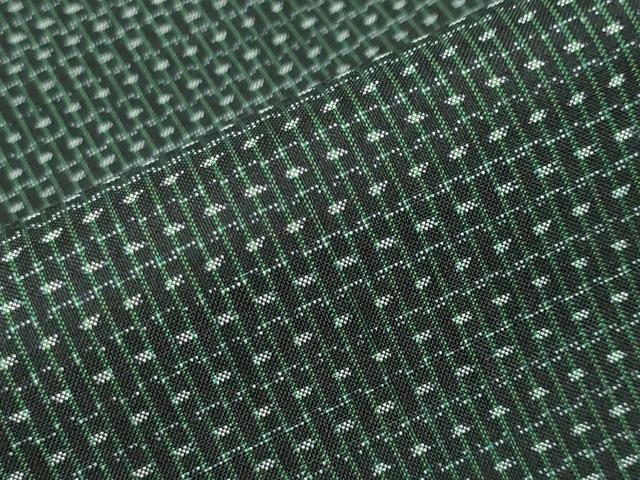 平和屋着物●男性　本場大島紬　アンサンブル　亀甲柄　正絹　逸品　CABA9862gh