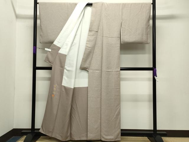 平和屋着物●上質な小紋　霞間道　正絹　逸品　DAAZ0673ps 平和屋着物○上質な小紋 霞間道 正絹 逸品 DAAZ0673ps 平和屋着物