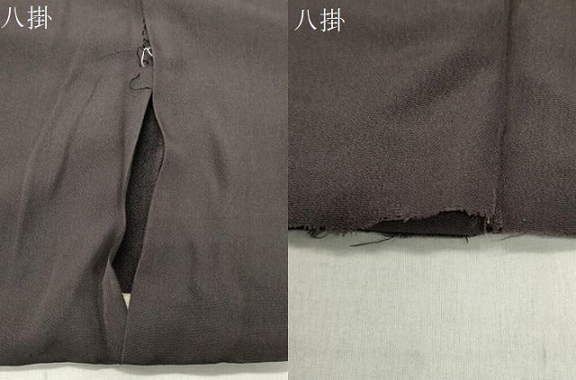 平和屋着物○訪問着 雪輪花蝶文 鬼しぼ縮緬 正絹 逸品 CABA9893gh