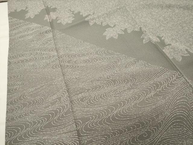 平和屋着物○加賀友禅の型染 板場友禅 坂口幸市 加賀