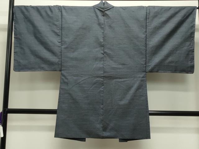 平和屋着物●男性　本場大島紬　アンサンブル　亀甲柄　正絹　逸品　未使用　CABA9938gh