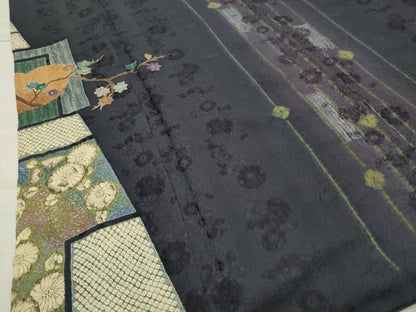 平和屋着物●訪問着　作家物　辻が花　絞り　金彩　正絹　逸品　CABA9941gh