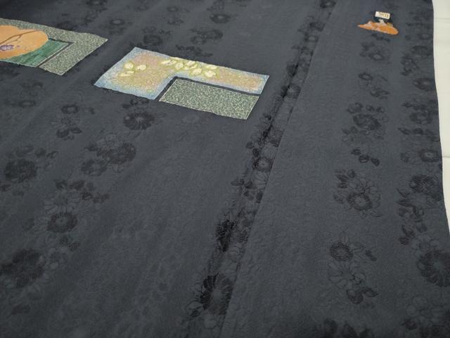 平和屋着物○訪問着 作家物 辻が花 絞り 金彩 正絹 逸品 CABA9941gh