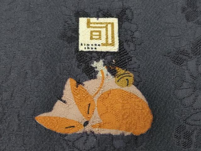 平和屋着物●訪問着　作家物　辻が花　絞り　金彩　正絹　逸品　CABA9941gh