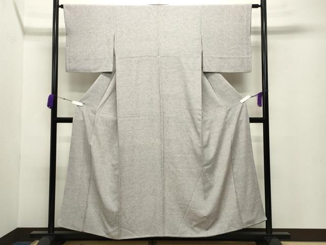 平和屋着物○人間国宝 初代 六谷梅軒(六谷紀久男)錐彫り 重要無形文化