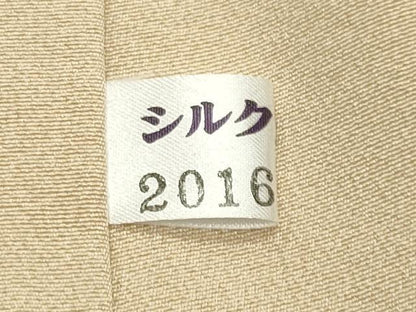 平和屋着物●訪問着　友禅　作家物　流水枝梅文　暈し染め　正絹　逸品　CABB0009gh
