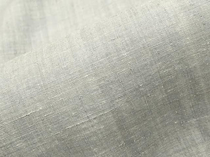 平和屋着物●本場結城紬　重要無形文化財　霞文　藍白色　正絹　逸品　CABB0010gh