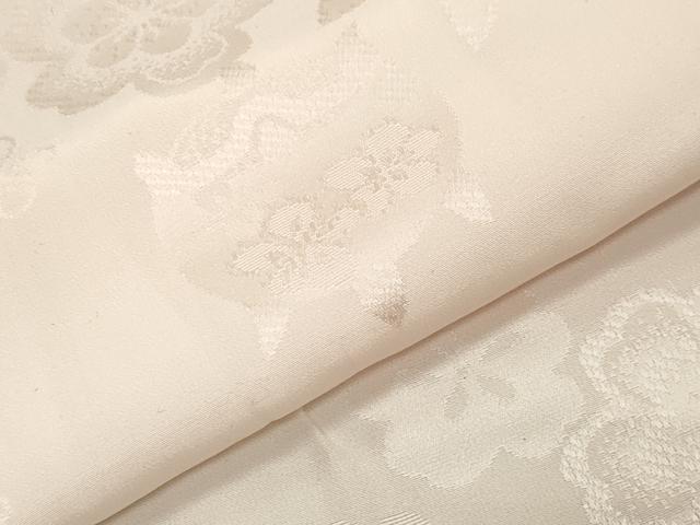 平和屋着物○振袖用長襦袢 無双仕立て 糸巻き舞花地紋 暈し染め 正絹