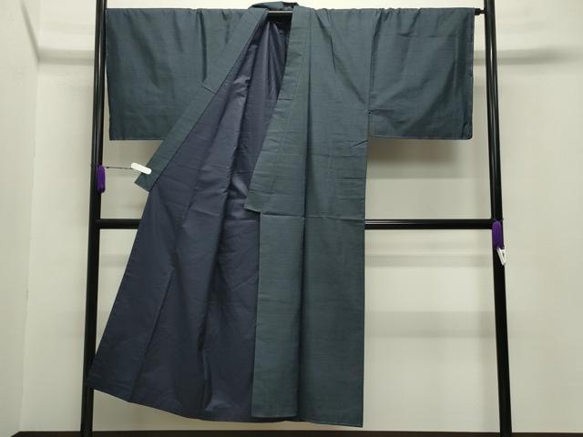 平和屋着物●男性 本場大島紬 アンサンブル 100亀甲 総詰め 正絹 逸品 未使用 CABB0046gh
