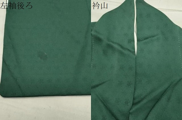 平和屋着物●豪華色留袖　作家物　駒刺繍　飛鶴牡丹花文　金彩　正絹　逸品　CABB0050gh