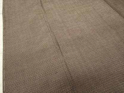 平和屋着物●男性　本場大島紬　アンサンブル　80亀甲　総詰め　正絹　逸品　未使用　CABB0055gh