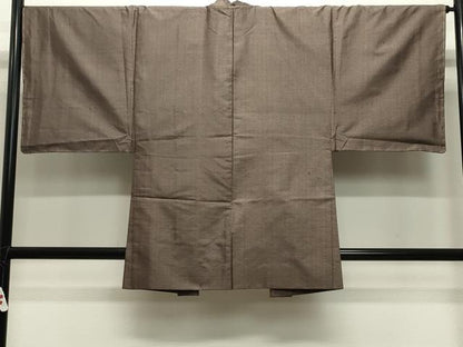 平和屋着物●男性　本場大島紬　アンサンブル　80亀甲　総詰め　正絹　逸品　未使用　CABB0055gh