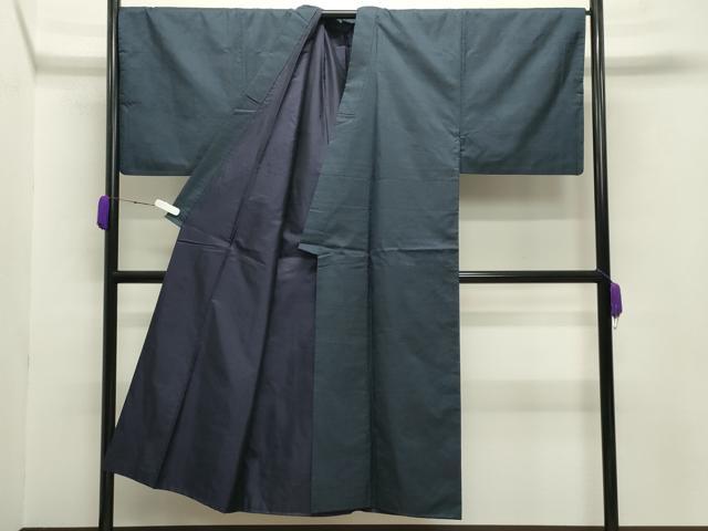 平和屋着物●男性　本場大島紬　アンサンブル・長襦袢セット　100亀甲　総詰め　橋口信夫作　証紙付き　正絹　逸品　CABB0058gh