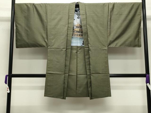 平和屋着物●男性　本場大島紬　アンサンブル・長襦袢セット　100亀甲　総詰め　正絹　逸品　未使用　CABB0059gh