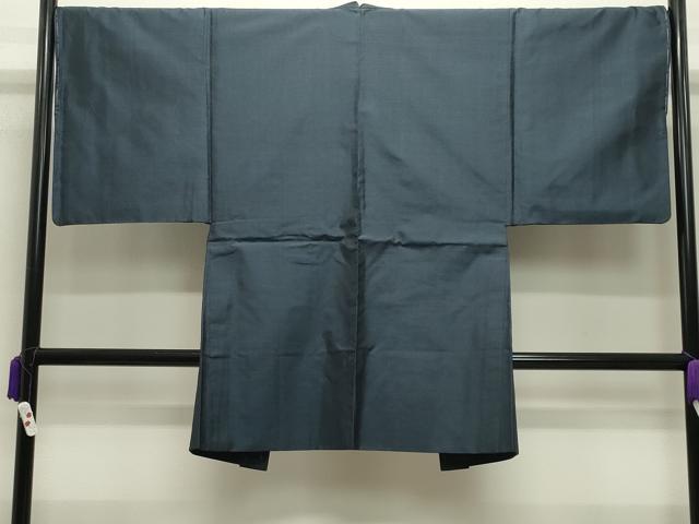 平和屋着物●男性　本場大島紬　アンサンブル・長襦袢セット　80亀甲　総詰め　正絹　逸品　CABB0060gh