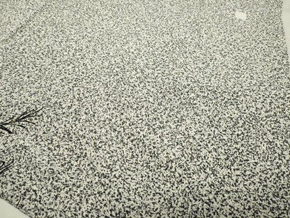 平和屋着物●訪問着 作家物 草花文 たたき染め 黒地 金彩 正絹 逸品 CABB0069gh