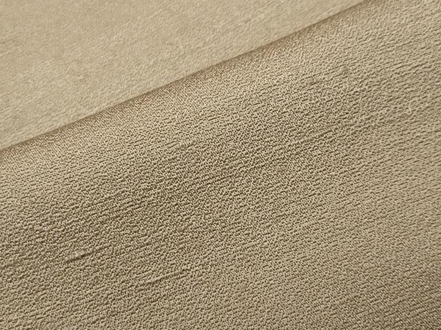 平和屋着物●上質な紬 枯色 反端付き 正絹 逸品 CABB0072gh