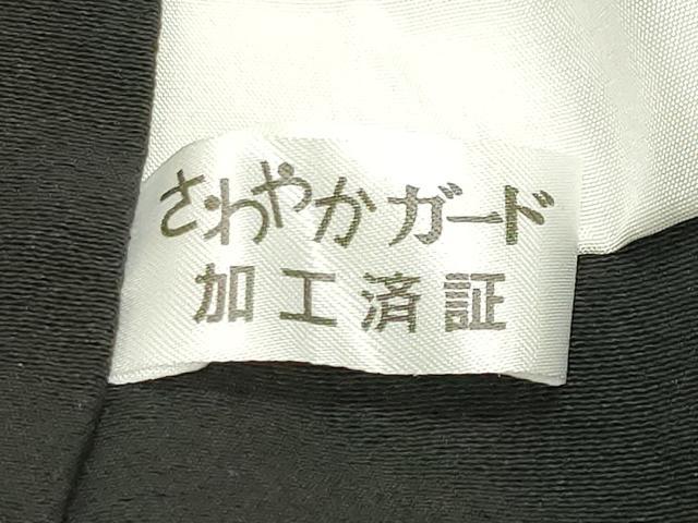 平和屋着物●豪華黒留袖 作家物 刺繍 流水鷺文 暈し染め 金彩 正絹 逸品 CABB0079gh