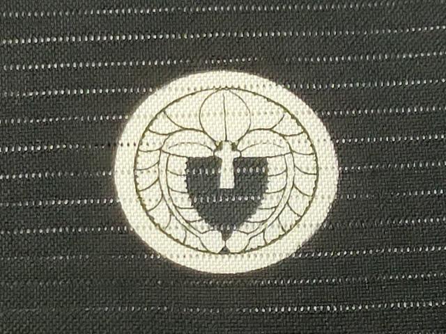 平和屋着物＊夏物 黒留袖 絽 駒刺繍 鳳凰鏡裏花文 金彩 正絹 逸品 CABB0125gh