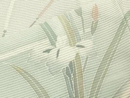 平和屋着物＊夏物 中国三大刺繍 スワトウ刺繍 訪問着 絽 流水籬花文 暈し染め 正絹 逸品 CABB0126gh