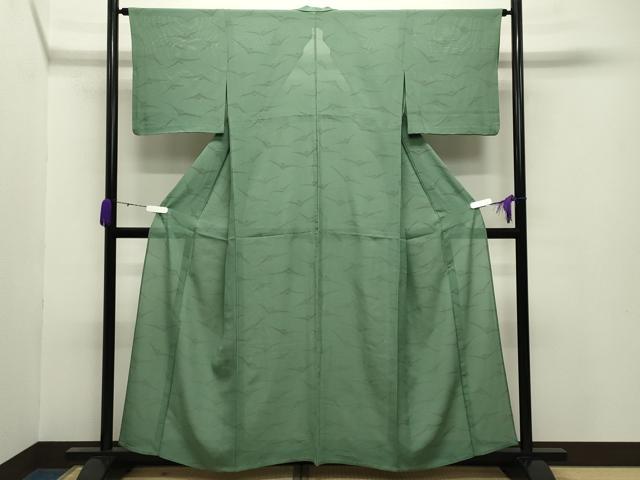 平和屋着物＊夏物 小紋 絽 飛鳥文 正絹 逸品 CABB0134gh