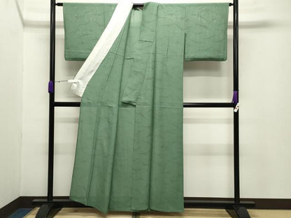 平和屋着物＊夏物 小紋 絽 飛鳥文 正絹 逸品 CABB0134gh