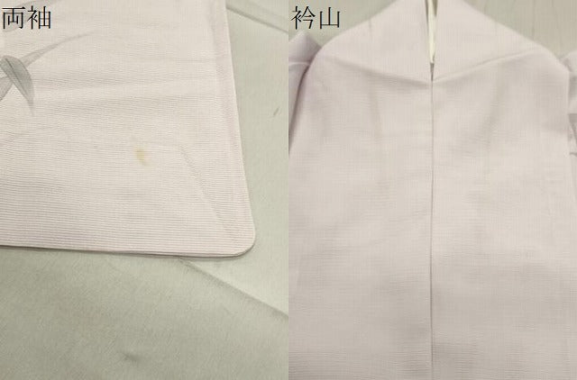 平和屋着物＊夏物 訪問着 絽 手描き 杜若 正絹 逸品 CABB0135gh