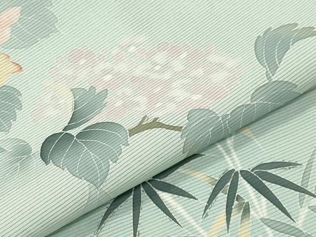 平和屋着物＊夏物 訪問着 絽 友禅 紫陽花 正絹 逸品 未使用 CABB0136gh