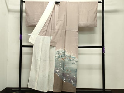 平和屋着物＊夏物 色留袖 絽 人物風景文 暈し染め 正絹 逸品 CABB0138gh