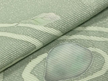 平和屋着物＊夏物 訪問着 絽 手描き 休み鳥 暈し染め 正絹 逸品 未使用 CABB0150gh