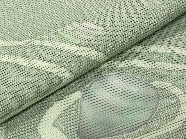 平和屋着物＊夏物 訪問着 絽 手描き 休み鳥 暈し染め 正絹 逸品 未使用 CABB0150gh