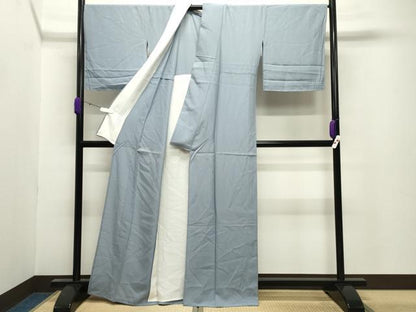 平和屋着物＊夏物 色無地 絽 秘色色 正絹 逸品 未使用 CABB0156gh