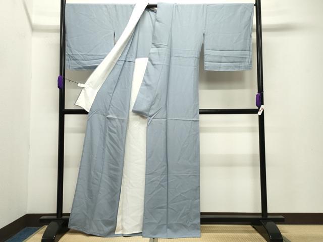 平和屋着物＊夏物 色無地 絽 秘色色 正絹 逸品 未使用 CABB0156gh