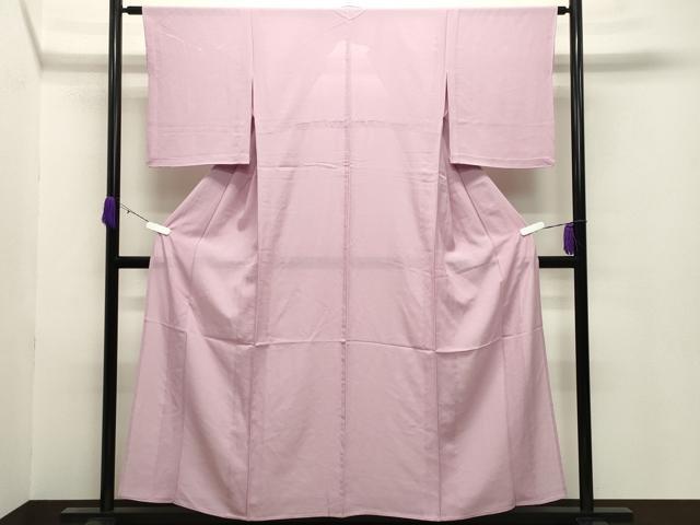 平和屋着物＊夏物 色無地 絽 石竹色 正絹 逸品 CABB0157gh