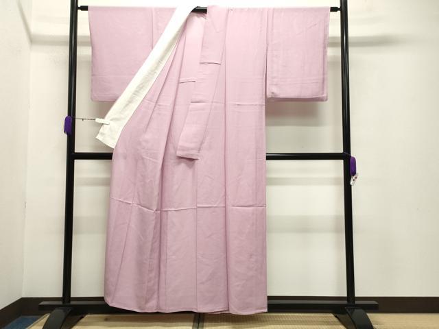 平和屋着物＊夏物 色無地 絽 石竹色 正絹 逸品 CABB0157gh