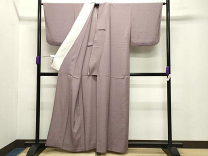 平和屋着物＊夏物 色無地 絽 薄柿色 正絹 逸品 未使用 CABB0158gh