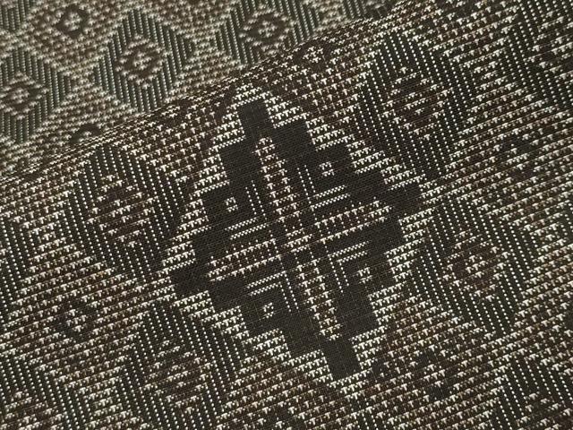 平和屋着物●本場大島紬 龍郷絣 鈴乃屋扱い 正絹 逸品 CABB0188gh