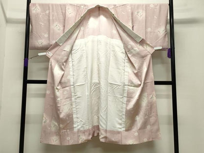 平和屋着物●長襦袢 無双仕立て 辻が花 蛍暈し やまと誂製 半衿刺繍 正絹 逸品 CABB0200gh