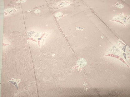 平和屋着物●長襦袢 無双仕立て 辻が花 蛍暈し やまと誂製 半衿刺繍 正絹 逸品 CABB0200gh